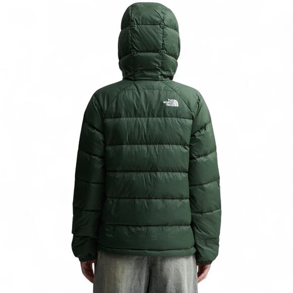The North Face Women's Size XXL Hydrenalite Down Hoodie Puffer Jacket 600 Green - Picture 2 of 16